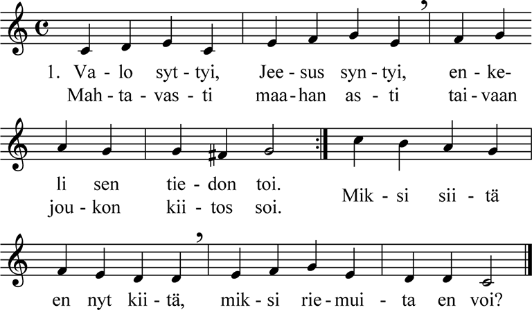Virren nuottikuva