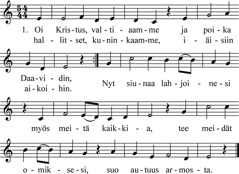Virren nuottikuva