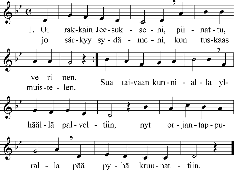 Virren nuottikuva