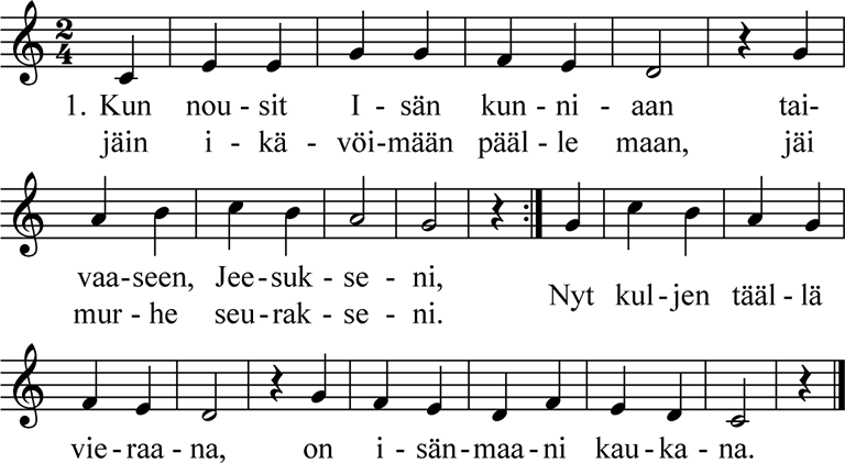 Virren nuottikuva