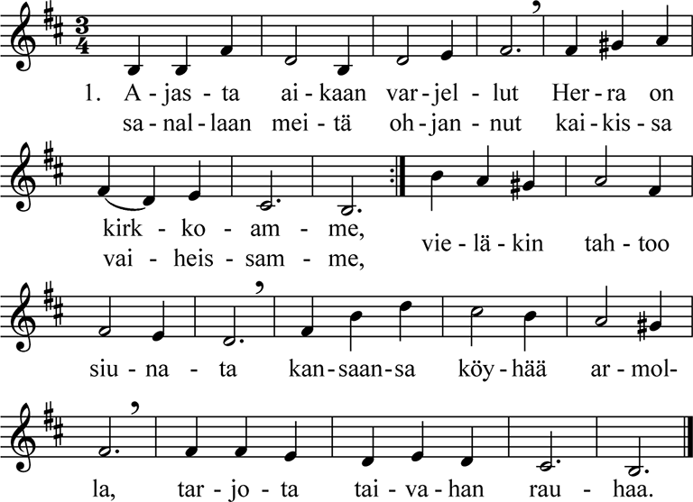 Virren nuottikuva