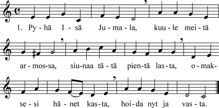 Virren nuottikuva