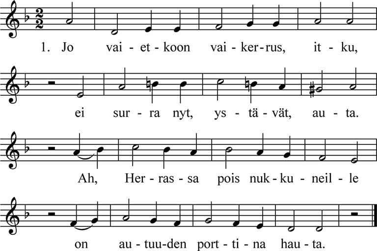 Virren nuottikuva