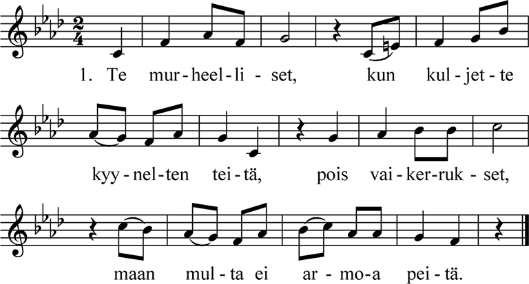 Virren nuottikuva