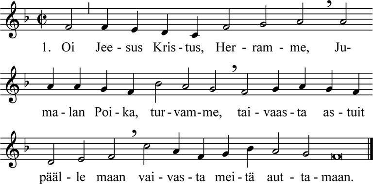 Virren nuottikuva