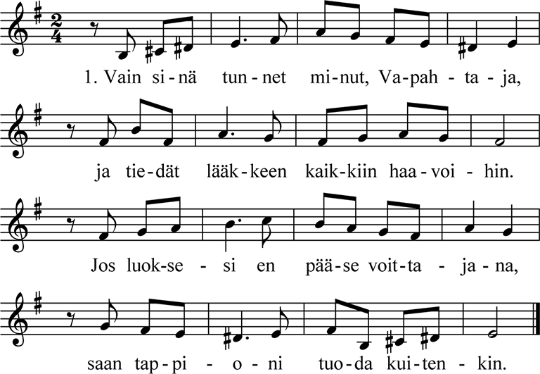 Virren nuottikuva