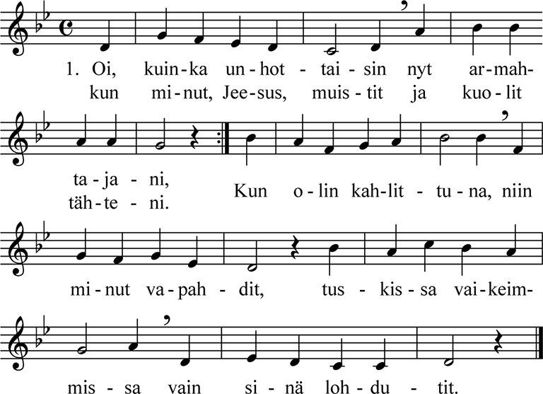 Virren nuottikuva