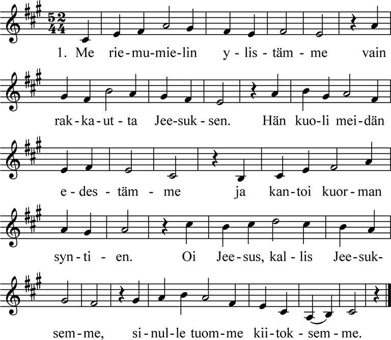 Virren nuottikuva