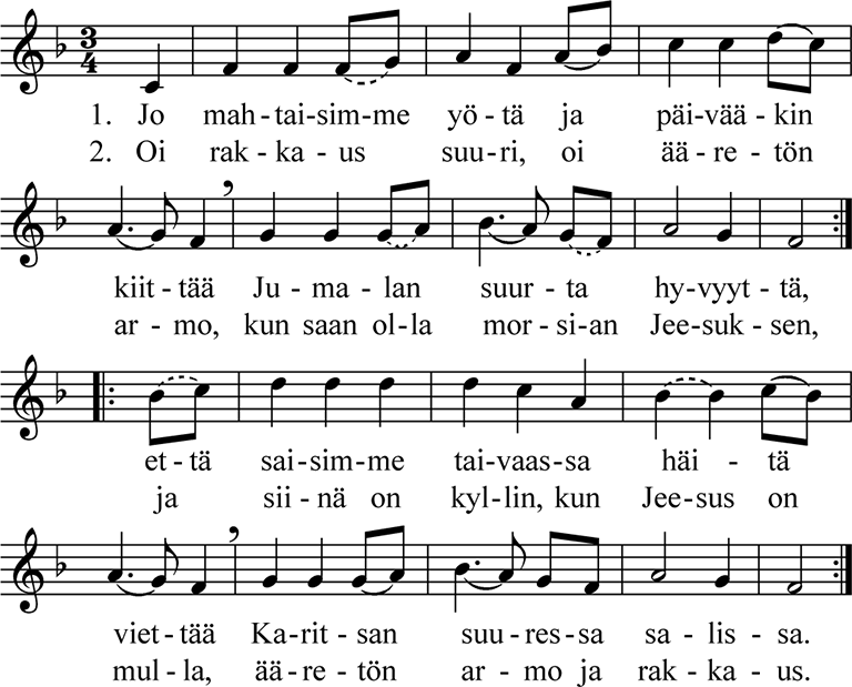 Virren nuottikuva