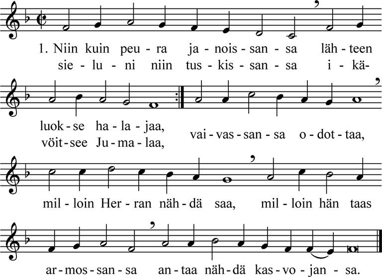 Virren nuottikuva