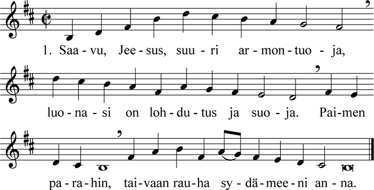 Virren nuottikuva