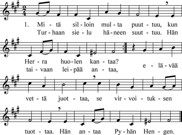 Virren nuottikuva