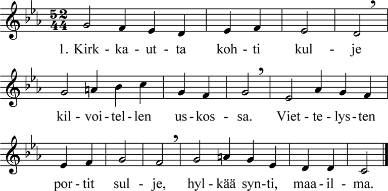 Virren nuottikuva