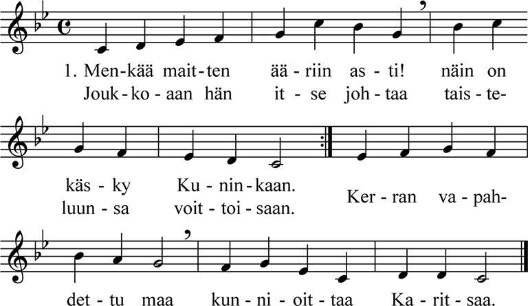 Virren nuottikuva