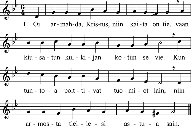 Virren nuottikuva