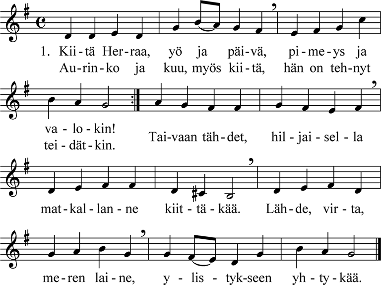 Virren nuottikuva