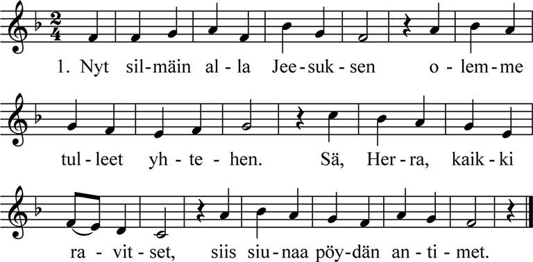 Virren nuottikuva