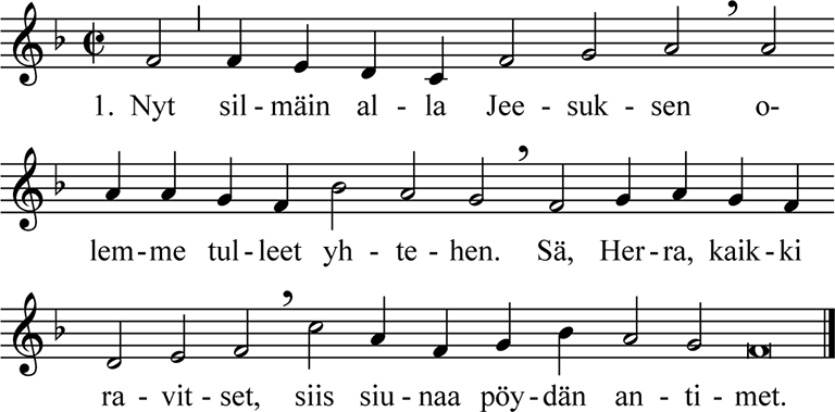 Virren nuottikuva