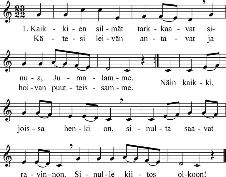 Virren nuottikuva