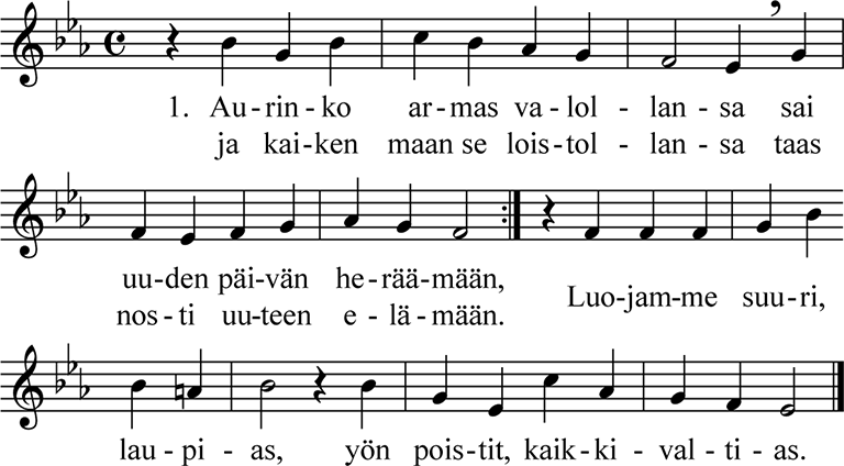 Virren nuottikuva