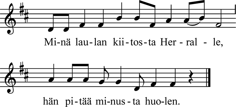 Virren nuottikuva