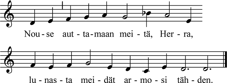 Virren nuottikuva