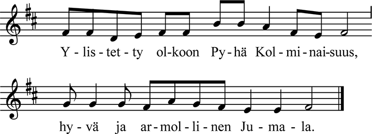 Virren nuottikuva