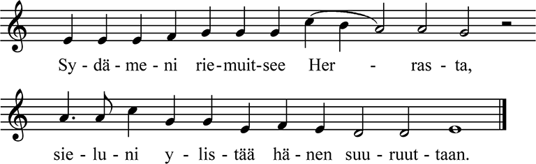 Virren nuottikuva